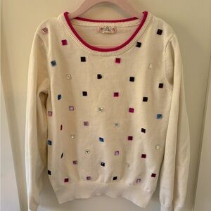 Egg New York girls cotton sweater